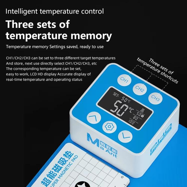 MaAnt PHD Series LCD Screen Heating Separating Silicone Pad, MaAnt PHD Series