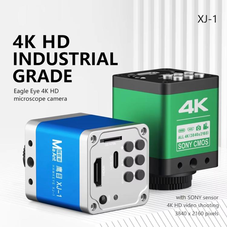 MaAnt XJ-1 Eagle Eye 4K HD Video Industrial Microscope Camera, MaAnt XJ-1(Blue), MaAnt XJ-1(Green)