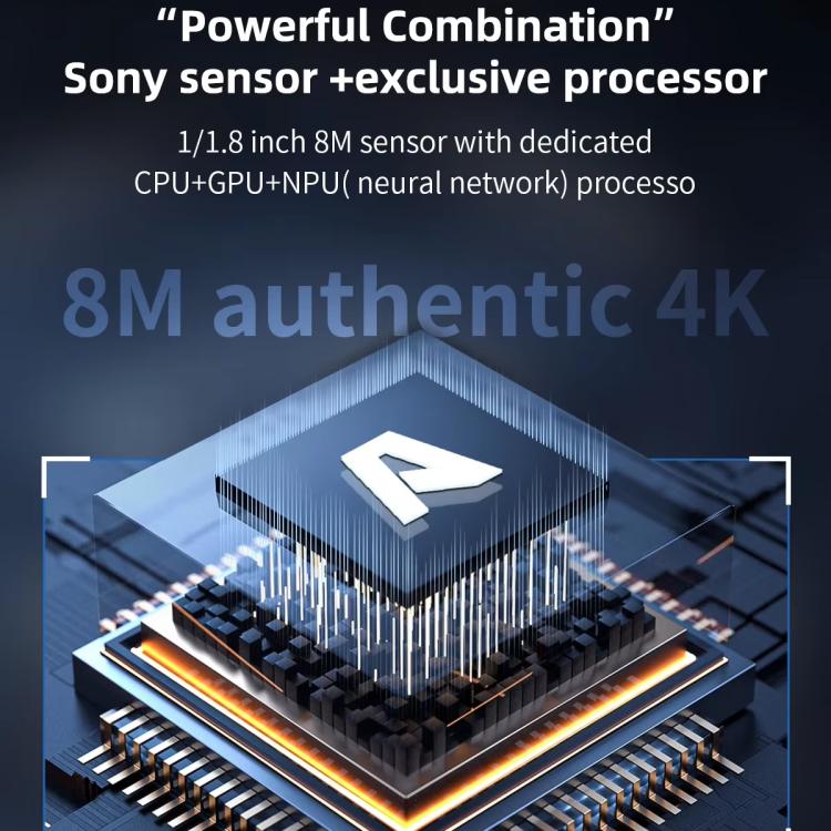 QianLi 6.5X-58X Gorilla 4K Industrial Camera, US Plug, EU Plug