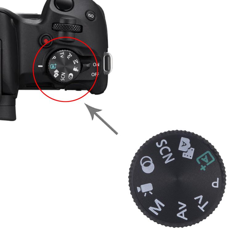 Mode Dial, For Canon EOS R50