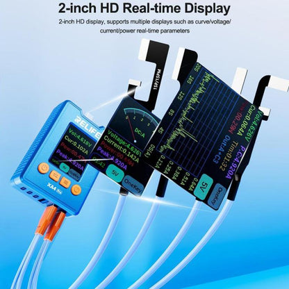 RELIFE XA4 Pro One-Touch HD Display Power Cable with USB / Type-C Dual Interface for iPhone 8-17 Pro Max