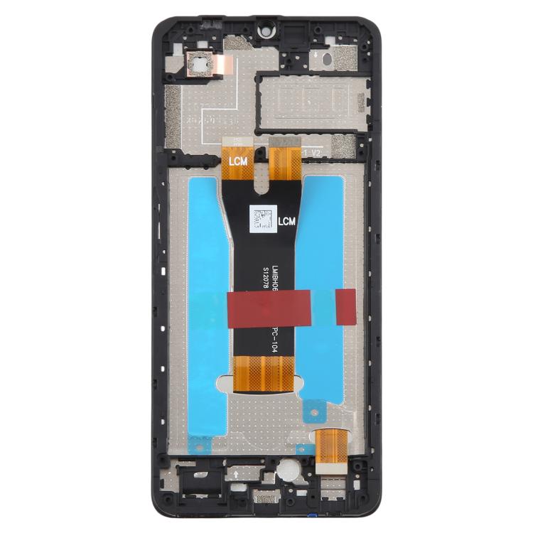 LCD Screen Digitizer Full Assembly with Frame, For ZTE Blade A76 4G Z2474, For ZTE Blade A76 5G Z2469N, For ZTE Blade A36 Z2472, For ZTE Blade A56 Z2473, For ZTE Blade A75 5G Z2357N, For ZTE Blade A35 Z2453, For ZTE Blade A55 Z2450
