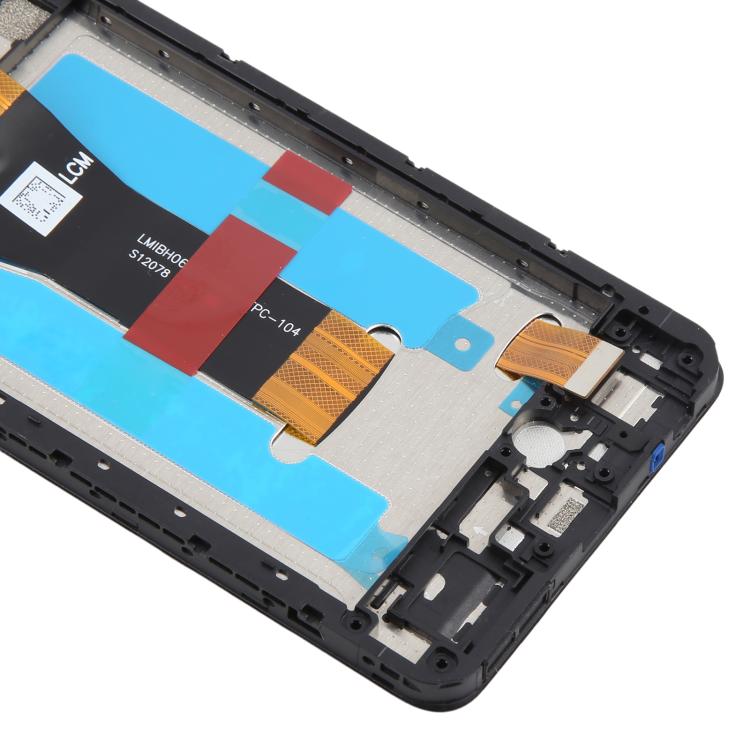 LCD Screen Digitizer Full Assembly with Frame, For ZTE Blade A76 4G Z2474, For ZTE Blade A76 5G Z2469N, For ZTE Blade A36 Z2472, For ZTE Blade A56 Z2473, For ZTE Blade A75 5G Z2357N, For ZTE Blade A35 Z2453, For ZTE Blade A55 Z2450