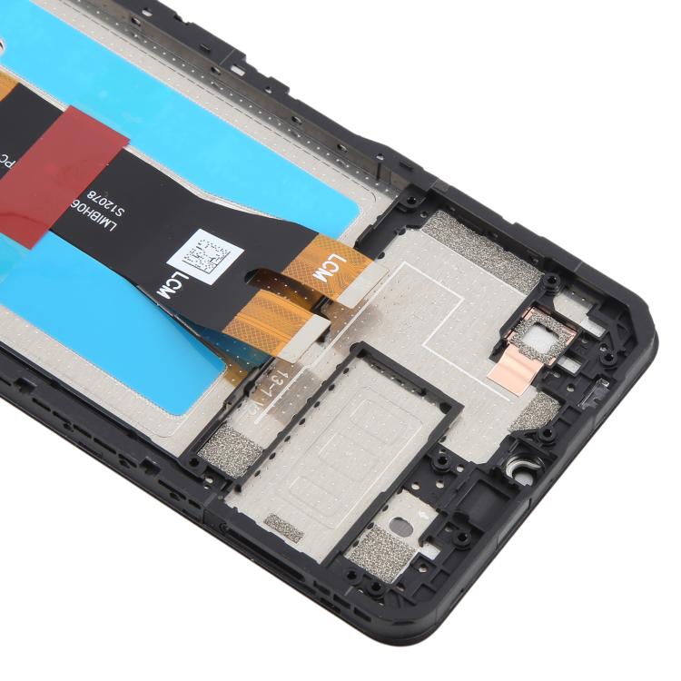 LCD Screen Digitizer Full Assembly with Frame, For ZTE Blade A76 4G Z2474, For ZTE Blade A76 5G Z2469N, For ZTE Blade A36 Z2472, For ZTE Blade A56 Z2473, For ZTE Blade A75 5G Z2357N, For ZTE Blade A35 Z2453, For ZTE Blade A55 Z2450