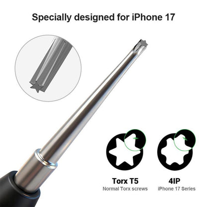 BEST BST-9905 S2 Torx Screwdriver for iPhone 17 Series, BEST BST-9905