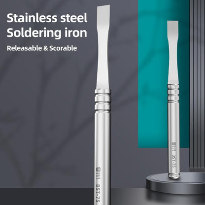 BEST BST-75 Stainless Steel Scraping Tin Knife, BEST BST-75