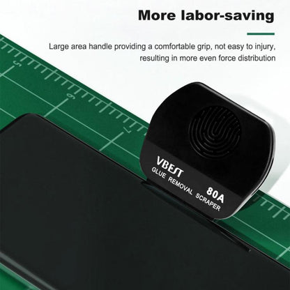 BEST VBST-80B Stainless Steel Multipurpose Magnetic Double-sided Glue Removal Scraper Set, BEST VBST-80B