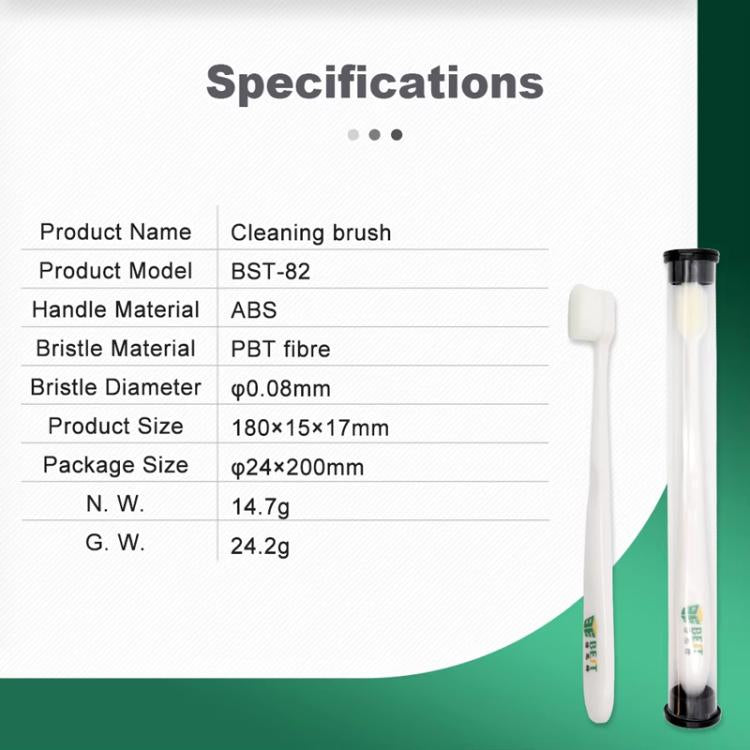 BEST BST-82 Soft Bristled Cleaning Brush, BEST BST-82