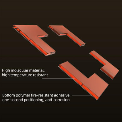 BEST BST-3DX Solder Tin Chip Positioning Adhesive Sticker, BEST BST-3DX