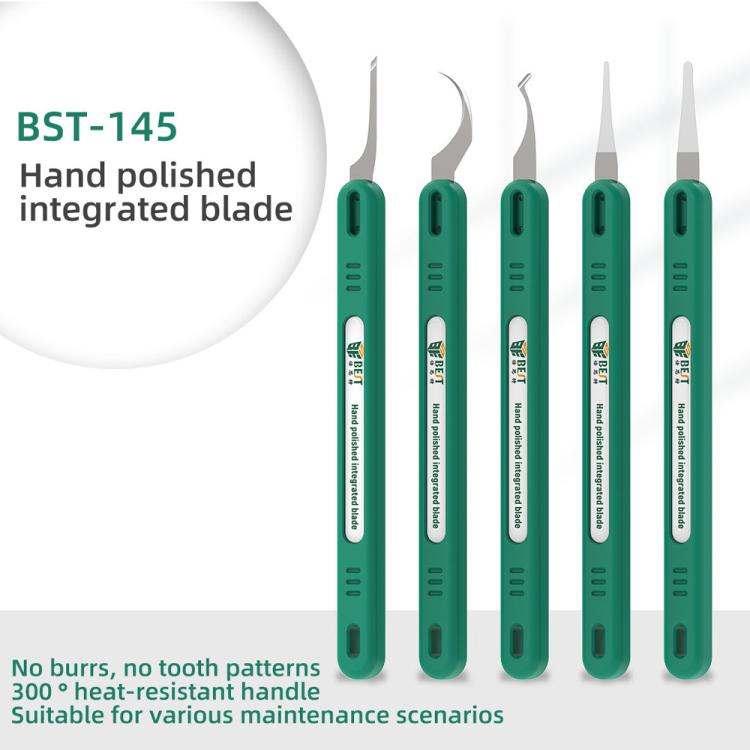 BEST BST-145 5 in 1 Cutting Glue Removal Disassembly Blades Set, BEST BST-145