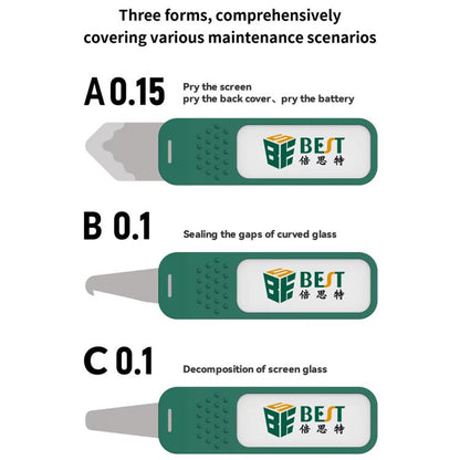 BEST BST-146 3 in 1 Disassembly Steel Pry Plate Set, BEST BST-146