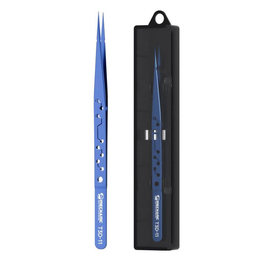 Mechanic Motherboard Flying Wire Titanium Alloy Tweezers, T3D-11, Tia-11, Tia-16