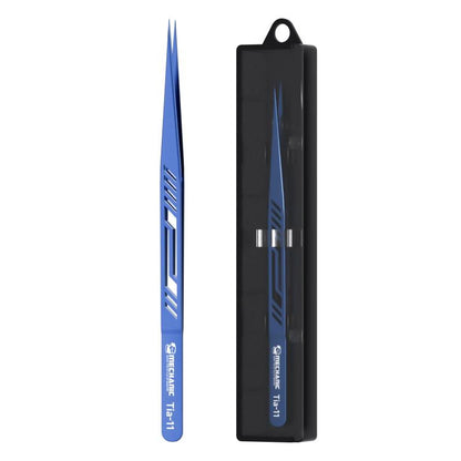 Mechanic Motherboard Flying Wire Titanium Alloy Tweezers, T3D-11, Tia-11, Tia-16