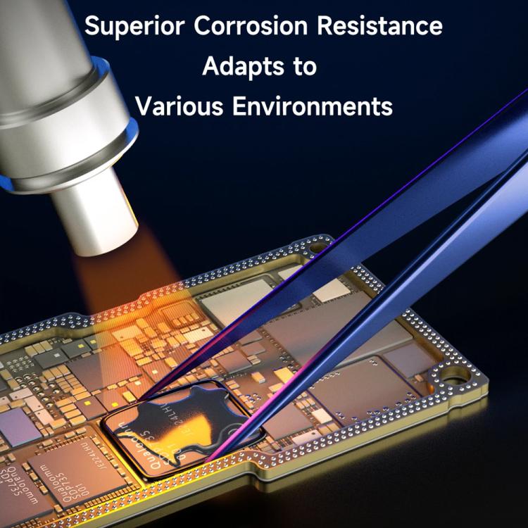 Mechanic Motherboard Flying Wire Titanium Alloy Tweezers, T3D-11, Tia-11, Tia-16