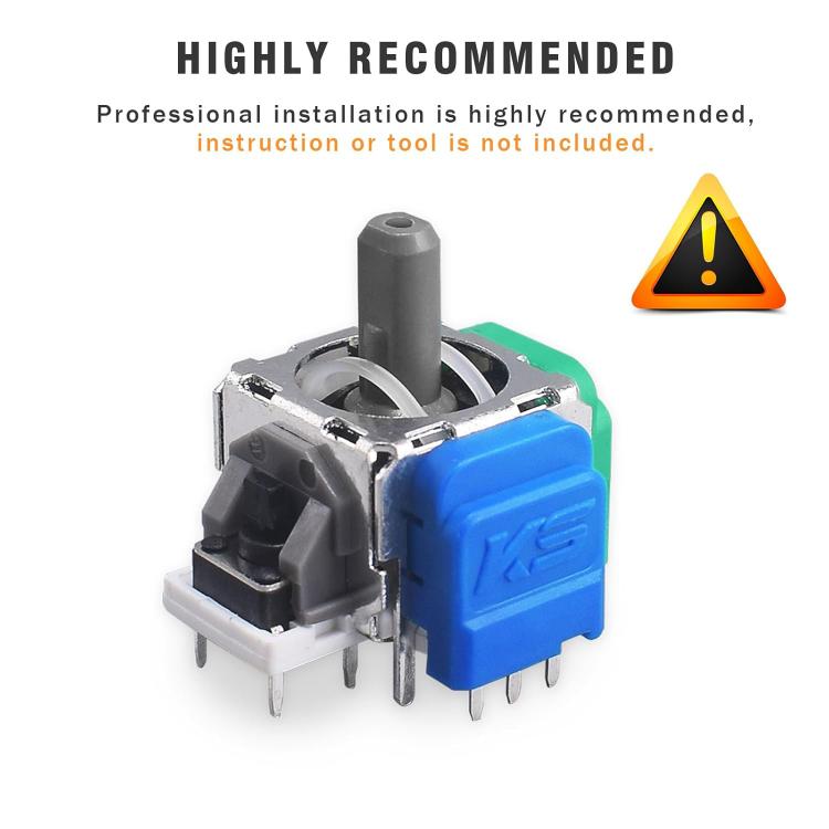 Blue Magnetic TMR Hall Effect 3D Analog Joystick, For Microsoft Xbox, For Sony PS5, For Sony PS4