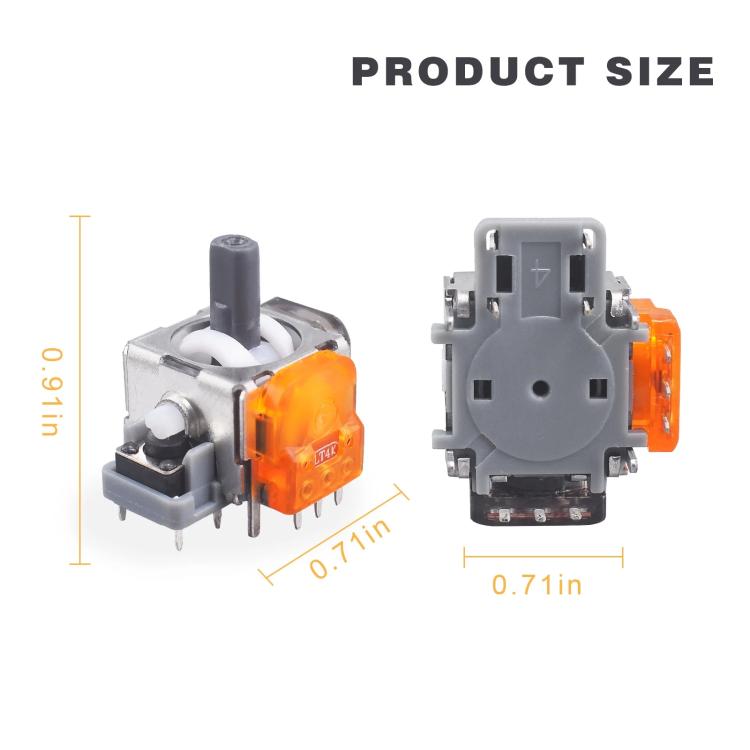Hall Effect TMR Magnetic Resistance Analog Joystick, For Microsoft Xbox One, For Sony PS4