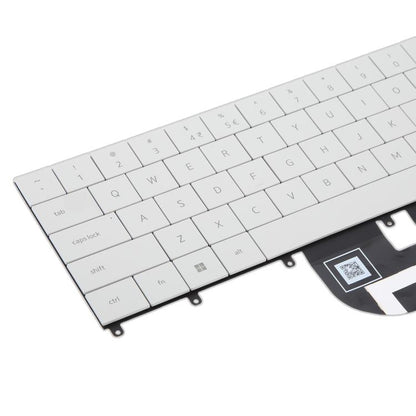 US Version Backlit Laptop Keyboard for Dell XPS 14 9440 / XPS 16 9640 0P66PH / 0DFRF5 2024, For Dell XPS 14 9440(White)