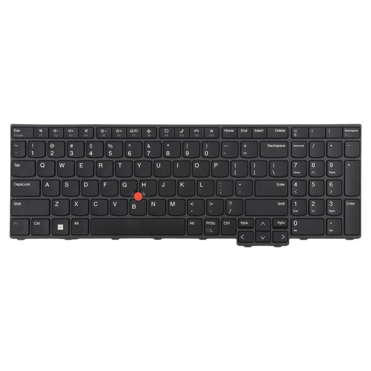 US Version Backlit Laptop Keyboard with Pointing for Lenovo Thinkpad T16 Gen 1 P16S Gen 1 L15 Gen 3, For Lenovo Thinkpad T16 Gen 1