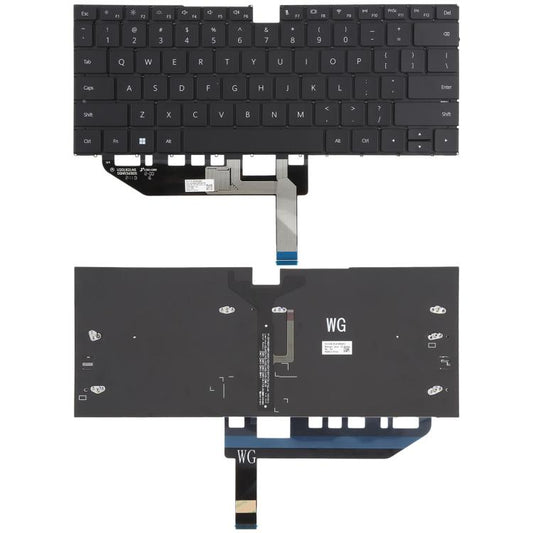 For Huawei Matebook X EUL-W19 EUL-W19P EUL-W29P EUL-WX9 US Version Backlit Laptop Keyboard, For Huawei Matebook X