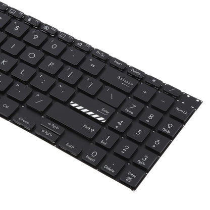 For ASUS Vivobook Pro 16 K6502 K6602 ZC ZE US Version Laptop Keyboard, For ASUS Vivobook Pro 16(Black)