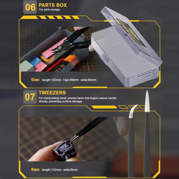 JAKEMY JM-Z28 Multi-function Polishing Deburring Accessory Set, JAKEMY JM-Z28