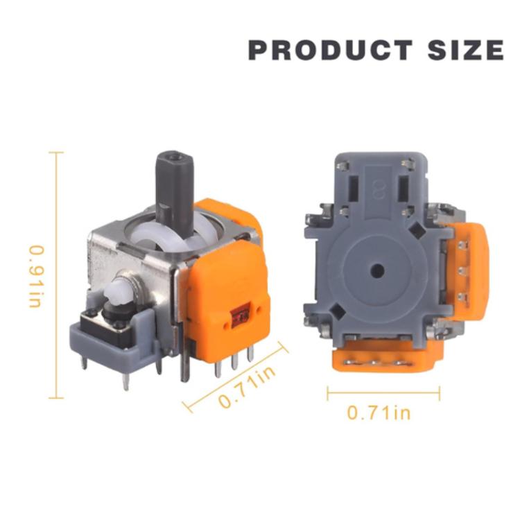 2pcs Hall Effect TMR Magnetic Resistance Analog For PS4