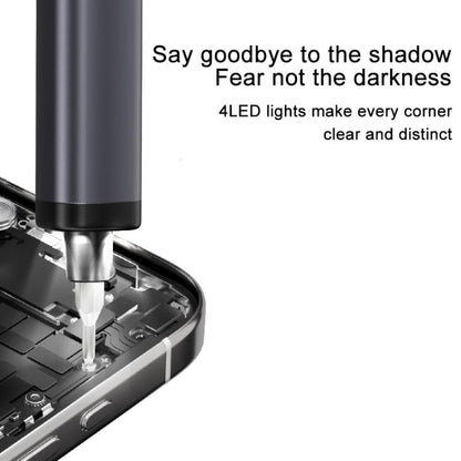 78 in 1 Precision Electric Screwdriver Kit with 5 Torque Levels / 4 LED Lights, 78 in 1