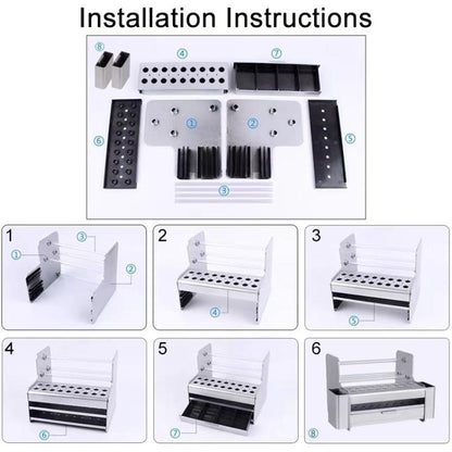 Screwdriver Component Storage Organizer