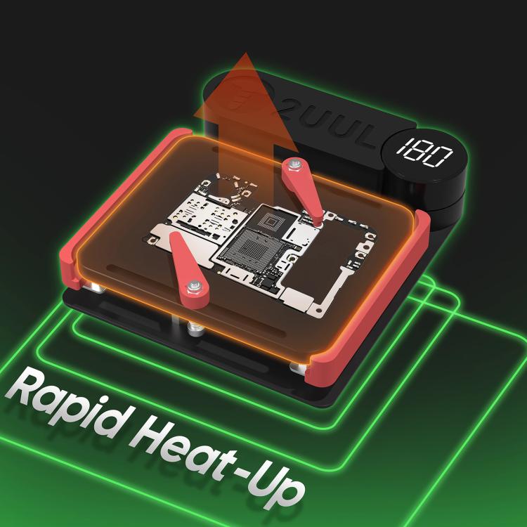 2uul PH11 Motherboard PCB Delamination Rebonding HOT-BLOCK Preheater, EU Plug, US Plug
