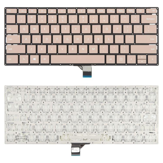 US Version Laptop Keyboard, For Microsoft Surface Laptop 3 / 4(Gold)