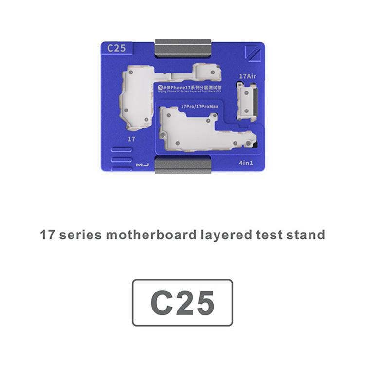 Mijing C25 Motherboard Layered Testing Fixture For iPhone 17 Series