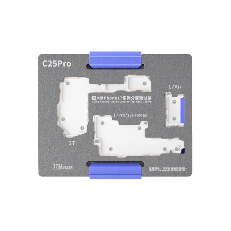 Mijing C25 Motherboard Layered Testing Fixture For iPhone 17 Series