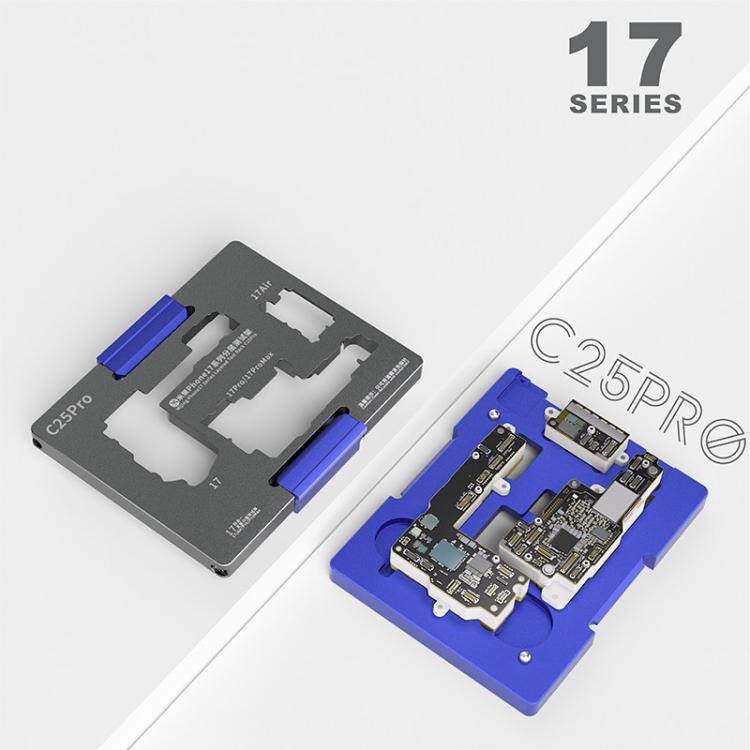 Mijing C25 Motherboard Layered Testing Fixture For iPhone 17 Series
