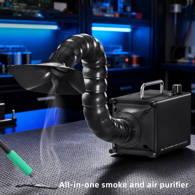 Qianli AF100 Lung-Replacement Manual / Automatic High-Suction Dust and Mist Purifier, EU Plug, US Plug