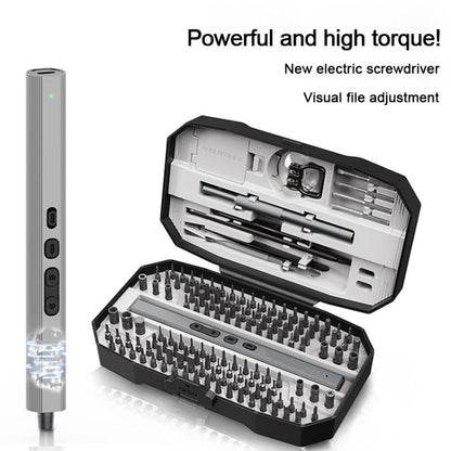 153 in 1 Long Endurance Three-speed Adjustment Electric Screwdriver Set, 153 in 1