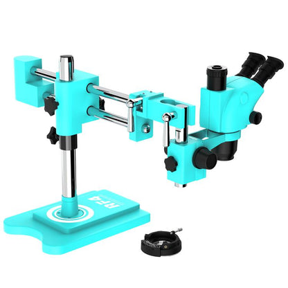 RF4 RF-6565TVW 6.5-65X High-definition Trinocular Stereo Continuous Zoom Industrial Microscope, RF-6565TVW