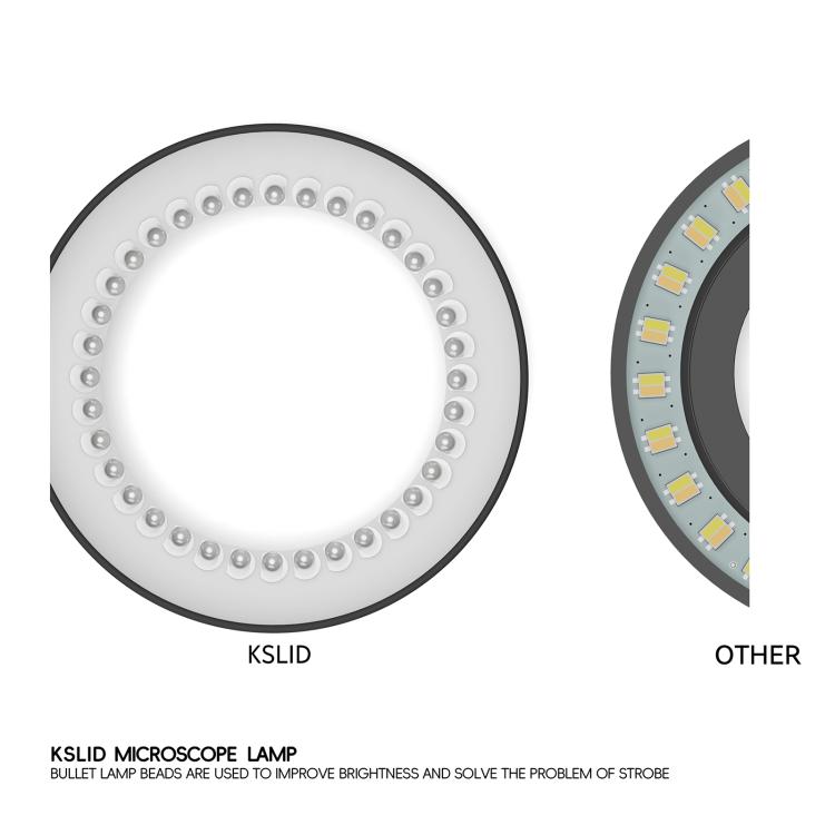 RF4 Kslid OK-13 Adjustable 35pcs LED Ring Light for Binocular / Trinocular Stereo Microscope, OK-13