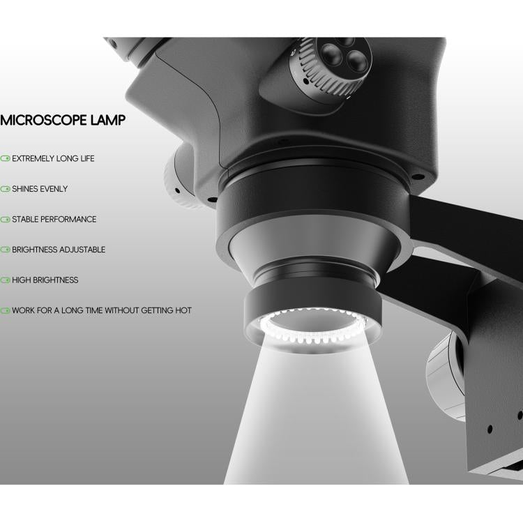 RF4 Kslid OK-13 Adjustable 35pcs LED Ring Light for Binocular / Trinocular Stereo Microscope, OK-13