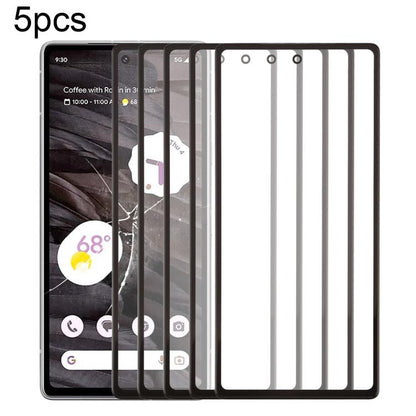 5pcs Front Screen Outer Glass Lens with OCA Optically Clear Adhesive, For Google Pixel 10 Pro XL, For Google Pixel 10 Pro, For Google Pixel 10, For Google Pixel 9a, For Google Pixel 9 Pro XL, For Google Pixel 9 Pro, For Google Pixel 9, For Google Pixel...