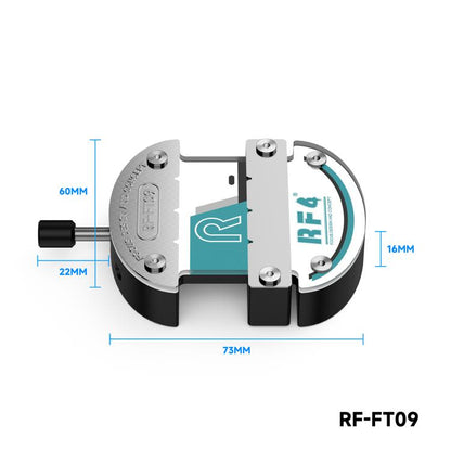 RF4 RF-FT09 Trackless Planar Structure Universal Repair Fixture for CPU IC Chip De-Gumming, RF-FT09
