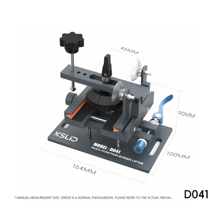 Kslid D041 360 Rotary Universal Mobile Phone Fixing Fixture with Side Hanging Suction Cup, D041
