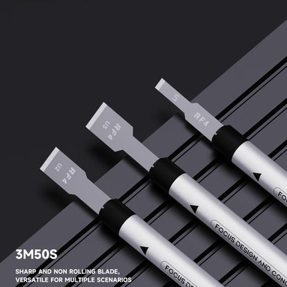 RF4 3M50S 6pcs Stainless Steel Anti-Static Glue Removal Quick Spade Blades, 3M50S