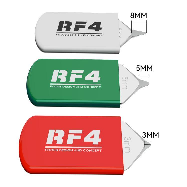 RF4 RF-DA8 3pcs Multifunction Mobile Phone Disassemble Scraping Tin Rework Blade, RF-DA8