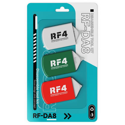 RF4 RF-DA8 3pcs Multifunction Mobile Phone Disassemble Scraping Tin Rework Blade, RF-DA8