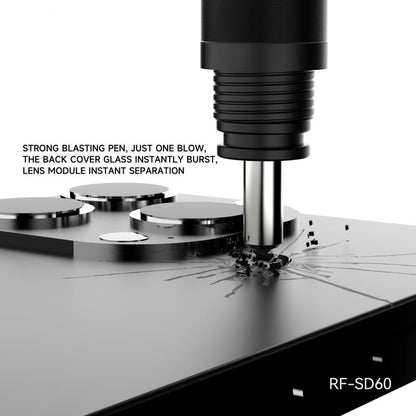 RF4 RF-SD60 5-in-1 Screwdriver & Back Glass Breaking Pen for Mobile Phone Repair, RF-SD60