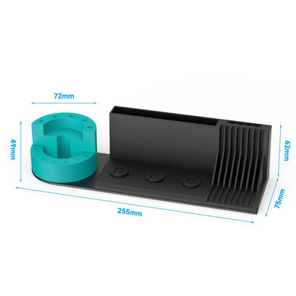 RF4 RF-ST15 Multifunctional Rotating Tweezers Screwdriver Storage Rack