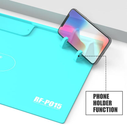 RF4 RF-PO15 Multifunctional High Temperature Resistant Silicone Pad with Storage Stand