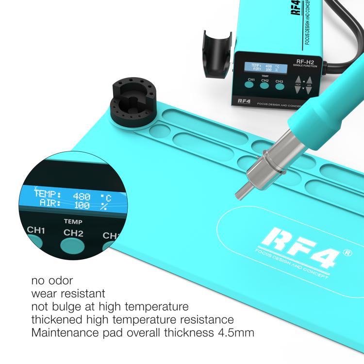 RF4 RF-PO16 Long Multi-functional High Temperature Resistant Silicone Pad with Storage Stand