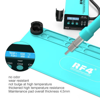 RF4 RF-PO16 Long Multi-functional High Temperature Resistant Silicone Pad with Storage Stand