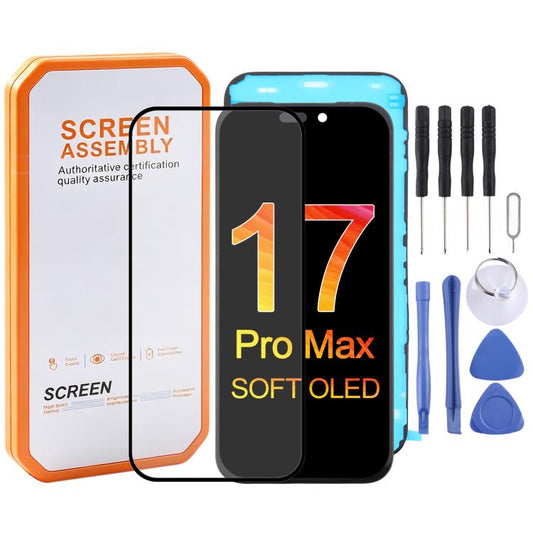 HXL FOG OLED Screen, For iPhone 17 Pro Max, For iPhone 17 Pro, For iPhone 17, For iPhone 16 Pro Max, For iPhone 16 Pro, For iPhone 15 Pro Max, For iPhone 15 Pro, For iPhone 14 Pro, For iPhone 14 Pro Max